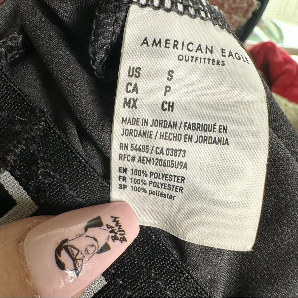 NWOT American Eagle Outfitters mens Charcoal Joggers - Picture 4 of 6